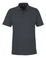 Harriton Men's Valiant Cotton Snag Protect Polo. M205T - Dark Charcoal