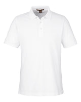 Harriton Men's Valiant Cotton Snag Protect Polo. M205T - White