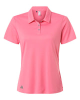 Adidas Women's Performance Polo. A231 - Bliss Pink