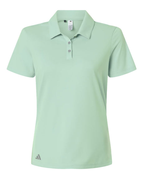 Adidas Women's Performance Polo. A231 - Clear Mint