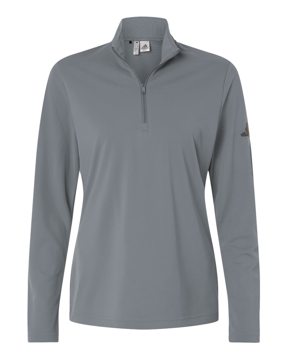 Adidas Women's Lightweight Quarter-Zip Pullover. A400 - Grey Three
