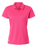 Adidas Women's Performance Piqué Polo. A431 - Lucid Pink