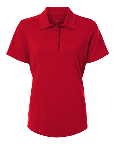 Adidas Women's Ultimate365 Solid Polo. A515 - Power Red