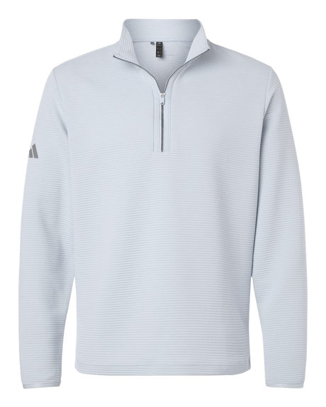Adidas Men's Spacer Quarter-Zip Pullover. A588 - Halo Blue