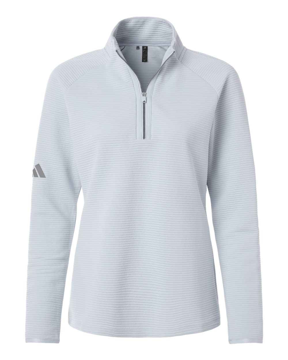 Adidas Women's Spacer Quarter-Zip Pullover. A589 - Halo Blue