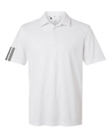 Adidas Men's Performance 3-Stripes Climacool Polo. A719 - White