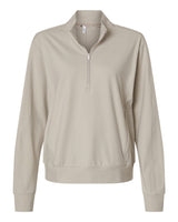 Adidas Women's Ultimate365 Quarter-Zip Pullover. A1002 - Wonder Alumina