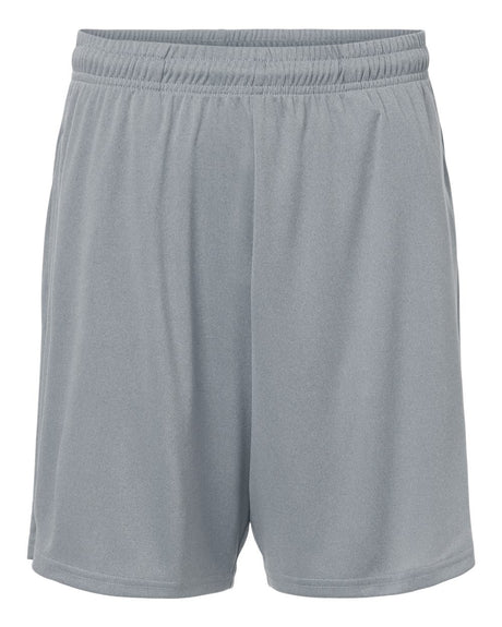 AllPro Men's Pro-Lock Performance 7" Shorts with Pockets. 48SH0 - Heather Steel