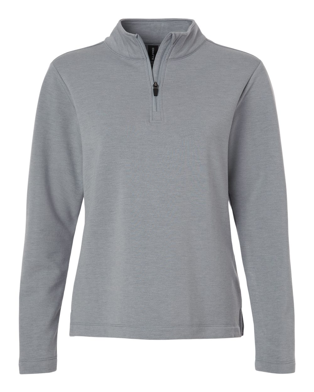AllPro Women's Stretch Quarter-Zip Fleece Pullover. STF870L - Heather Steel