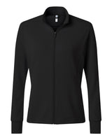 Adidas Women's Performance Textured Full-Zip Jacket. A1015 - Black