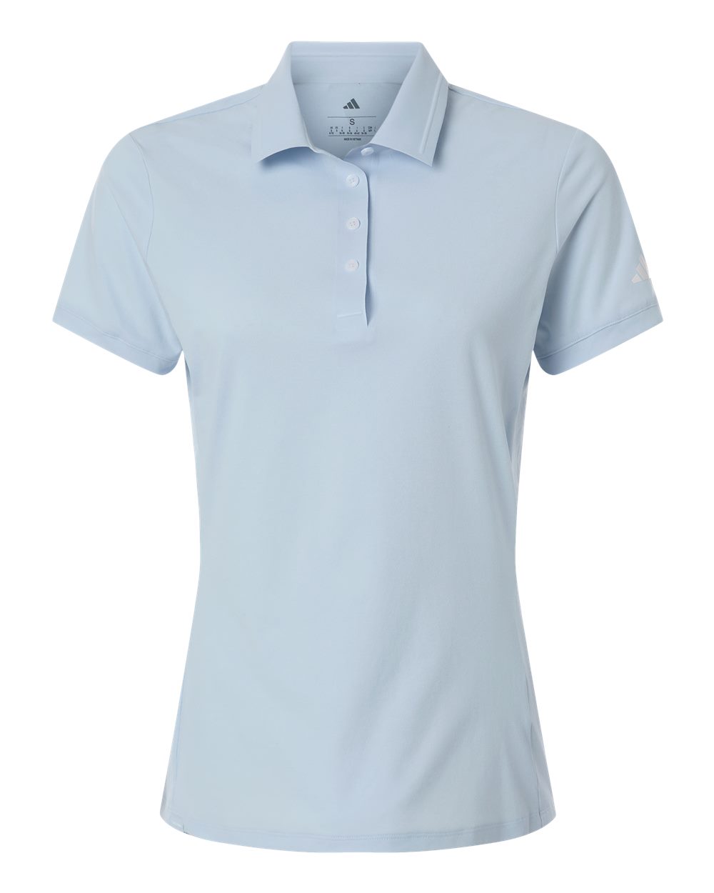 Adidas Women's Ultimate365 Tour Twistknit Polo. A1016 - Crystal Sky