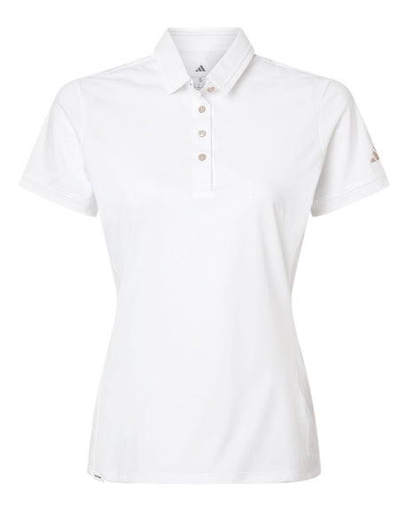 Adidas Women's Ultimate365 Tour Twistknit Polo. A1016 - White