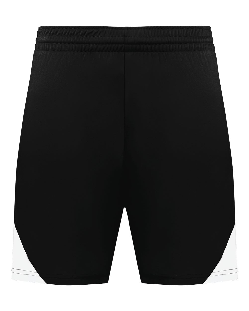 Augusta Sportswear Men's Step-Back Basketball Shorts. 1736 - Black/ White