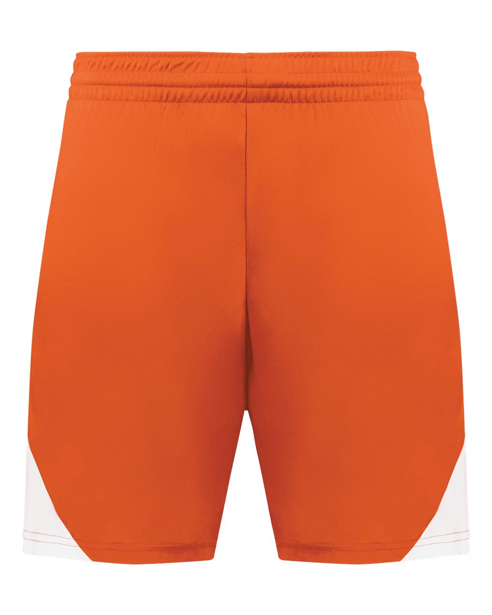 Augusta Sportswear Men's Step-Back Basketball Shorts. 1736 - Orange/ White