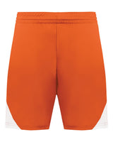 Augusta Sportswear Men's Step-Back Basketball Shorts. 1736 - Orange/ White