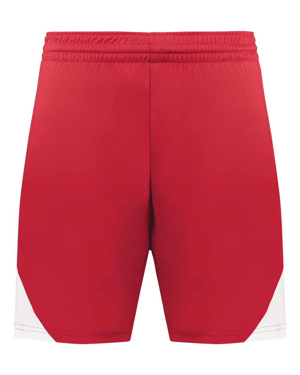 Augusta Sportswear Youth Step-Back Basketball Shorts. 1737 - Red/ White