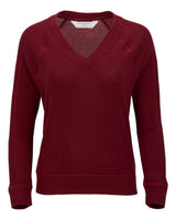 Boxercraft Women's Cuddle V-Neck Pullover. BW1201 - Mantra Red