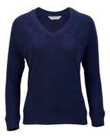 Boxercraft Women's Cuddle V-Neck Pullover. BW1201 - Navy