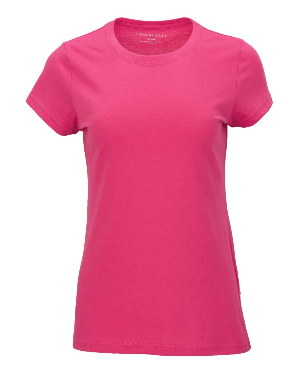 Boxercraft Women's Essential T-shirt. BW2104 - Cosmic Pink