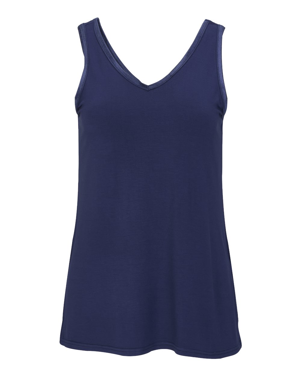Boxercraft Women's Bamboo V-Neck Tank Top. BW2504 - Navy