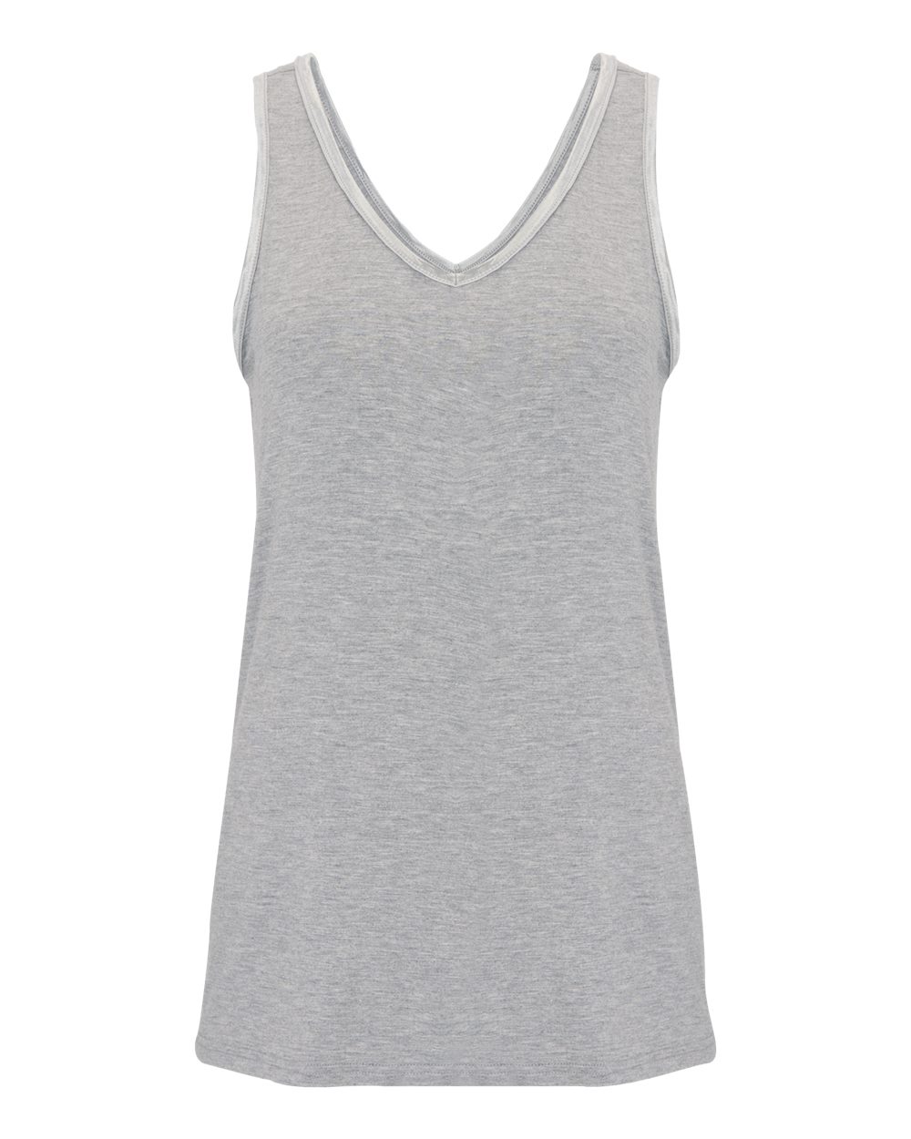 Boxercraft Women's Bamboo V-Neck Tank Top. BW2504 - Oxford Heather