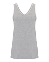Boxercraft Women's Bamboo V-Neck Tank Top. BW2504 - Oxford Heather