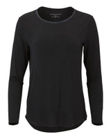 Boxercraft Women's Bamboo Long Sleeve T-Shirt. BW3102 - Black