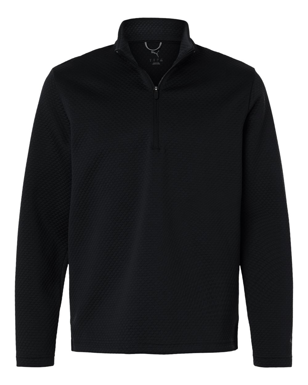 Puma Golf Men's Pebble Quarter-Zip Pullover. 638595 - Puma Black