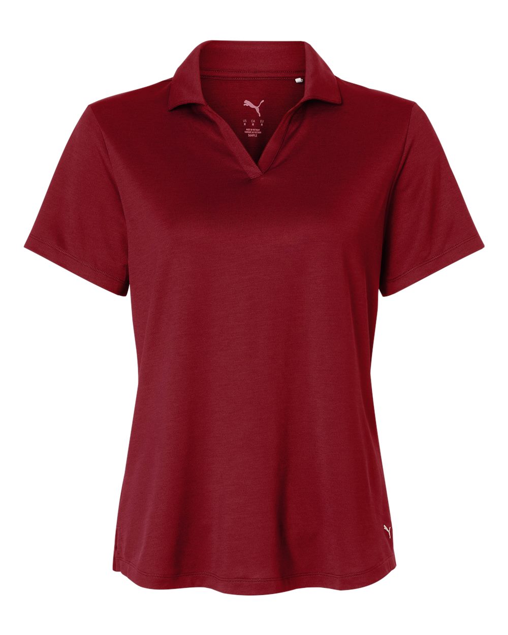 Puma Golf Women's Icon Polo 2.0. 631050 - Dark Crimson