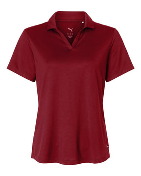 Puma Golf Women's Icon Polo 2.0. 631050 - Dark Crimson