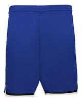 Alleson Athletic Men's Retro Basketball Shorts. A52000 - Royal/ Black/ White