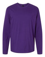 Gildan Unisex Softstyle® Long Sleeve T-Shirt. 64400 - Purple