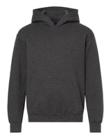 Gildan Youth Heavy Blend™ Hooded Sweatshirt. 18500B - Fan Charcoal Heather