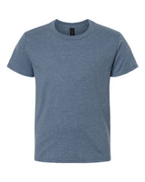 Gildan Youth Softstyle® T-Shirt. 64000B - Heather Indigo