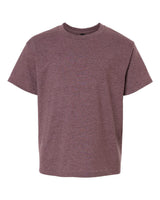 Gildan Youth Softstyle® T-Shirt. 64000B - Heather Maroon