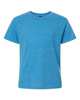 Gildan Youth Softstyle® T-Shirt. 64000B - Heather Sapphire