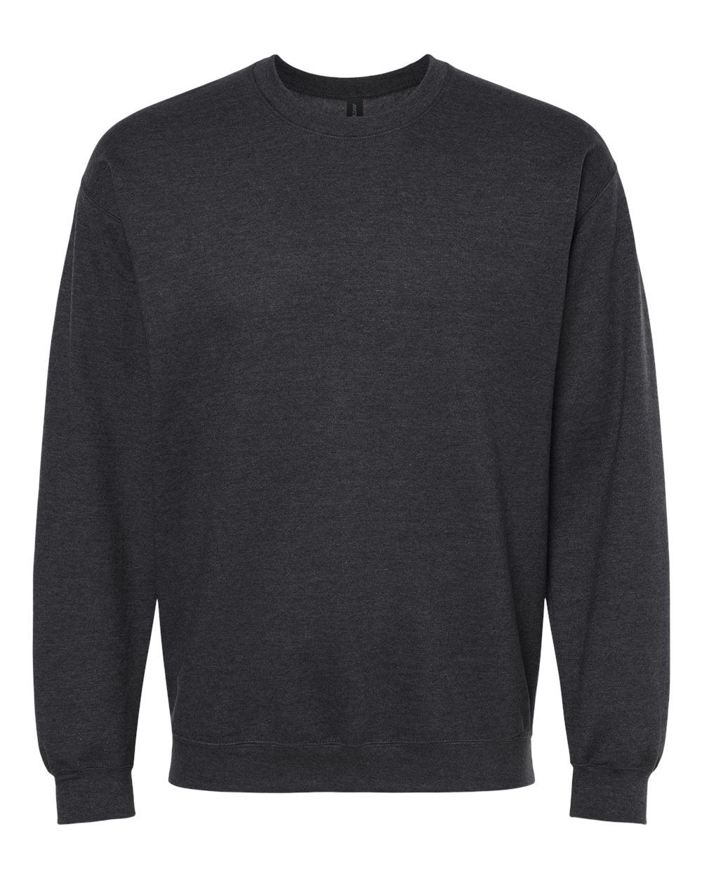 Gildan Unisex Softstyle® Midweight Crewneck Sweatshirt. SF000 - Heather Black