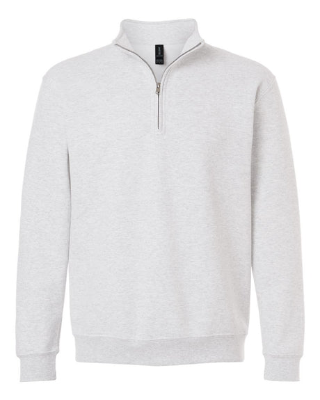 Gildan Unisex Heavy Blend™ Quarter-Zip Sweatshirt. 18810 - Ash