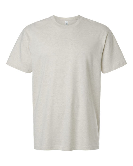 American Apparel Unisex Fine Jersey Tee. 2001 - Heather Oatmeal