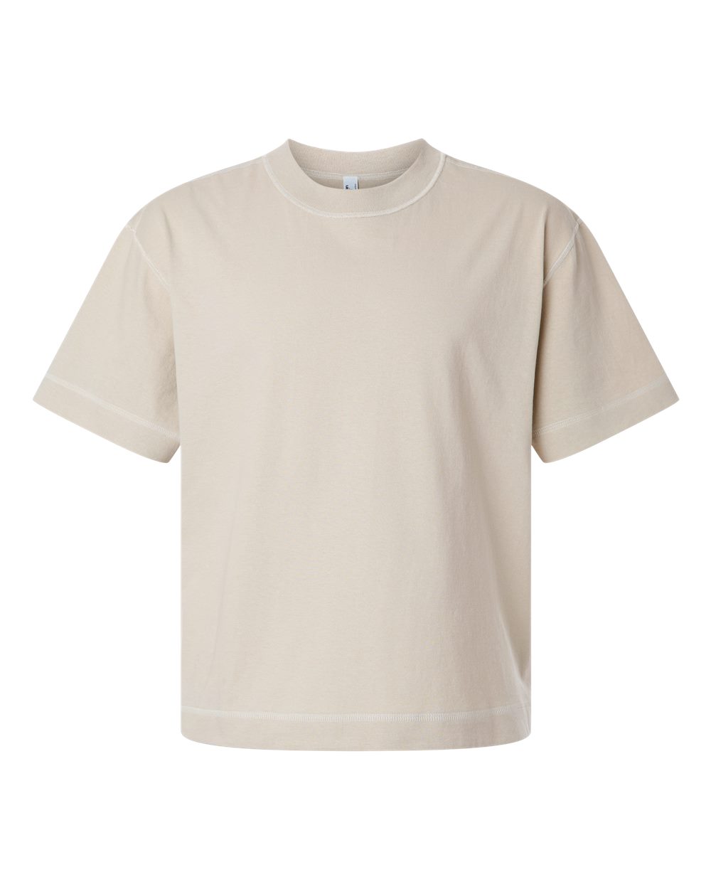 American Apparel Unisex Heavyweight Cotton Boxy Tee. 13ML0 - Bone