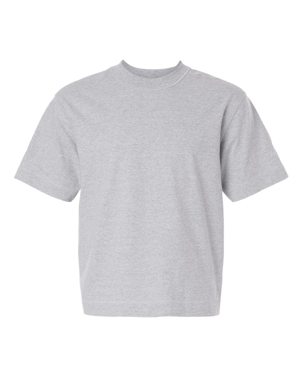 American Apparel Unisex Heavyweight Cotton Boxy Tee. 13ML0 - Heather Grey