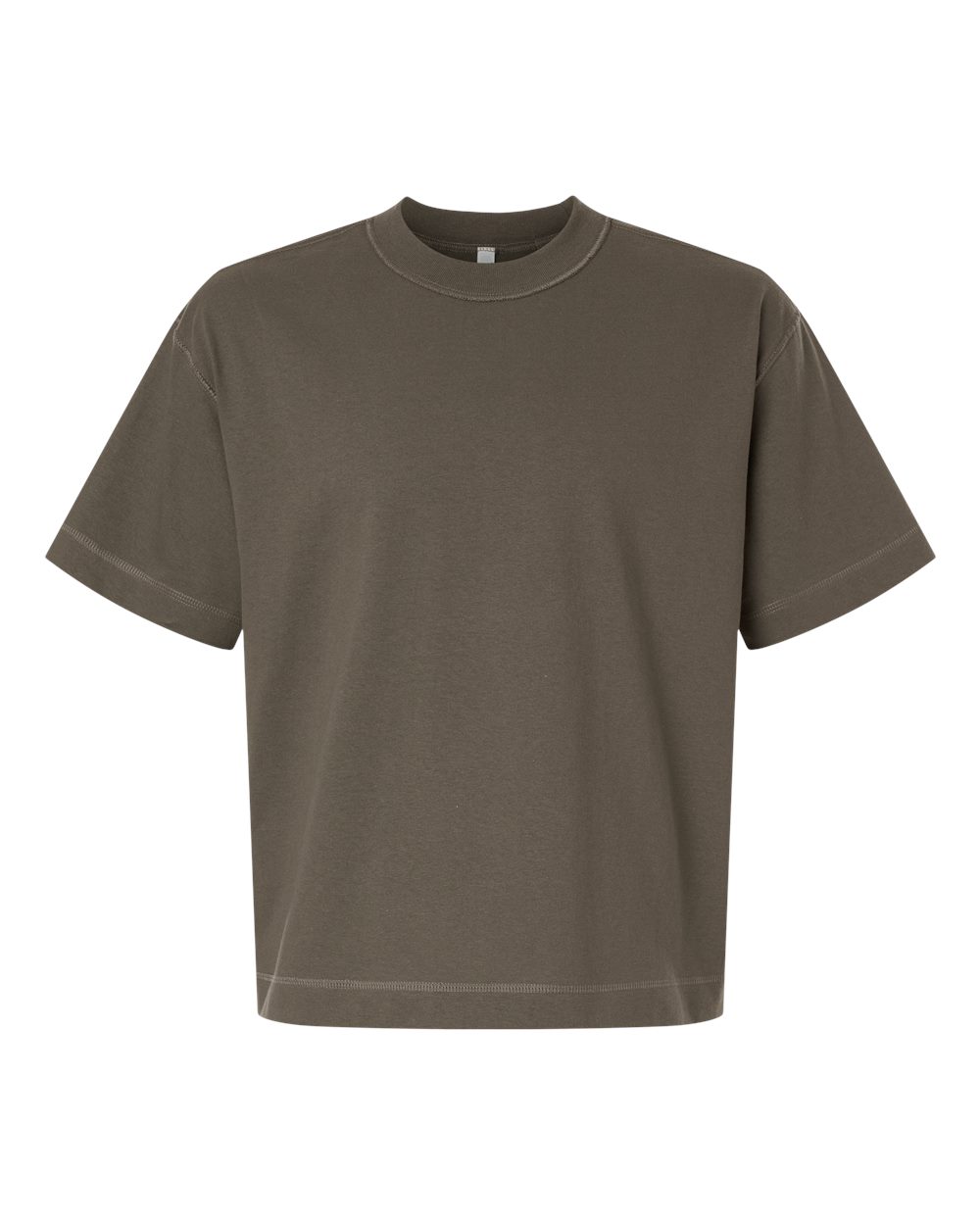 American Apparel Unisex Heavyweight Cotton Boxy Tee. 13ML0 - Mushroom