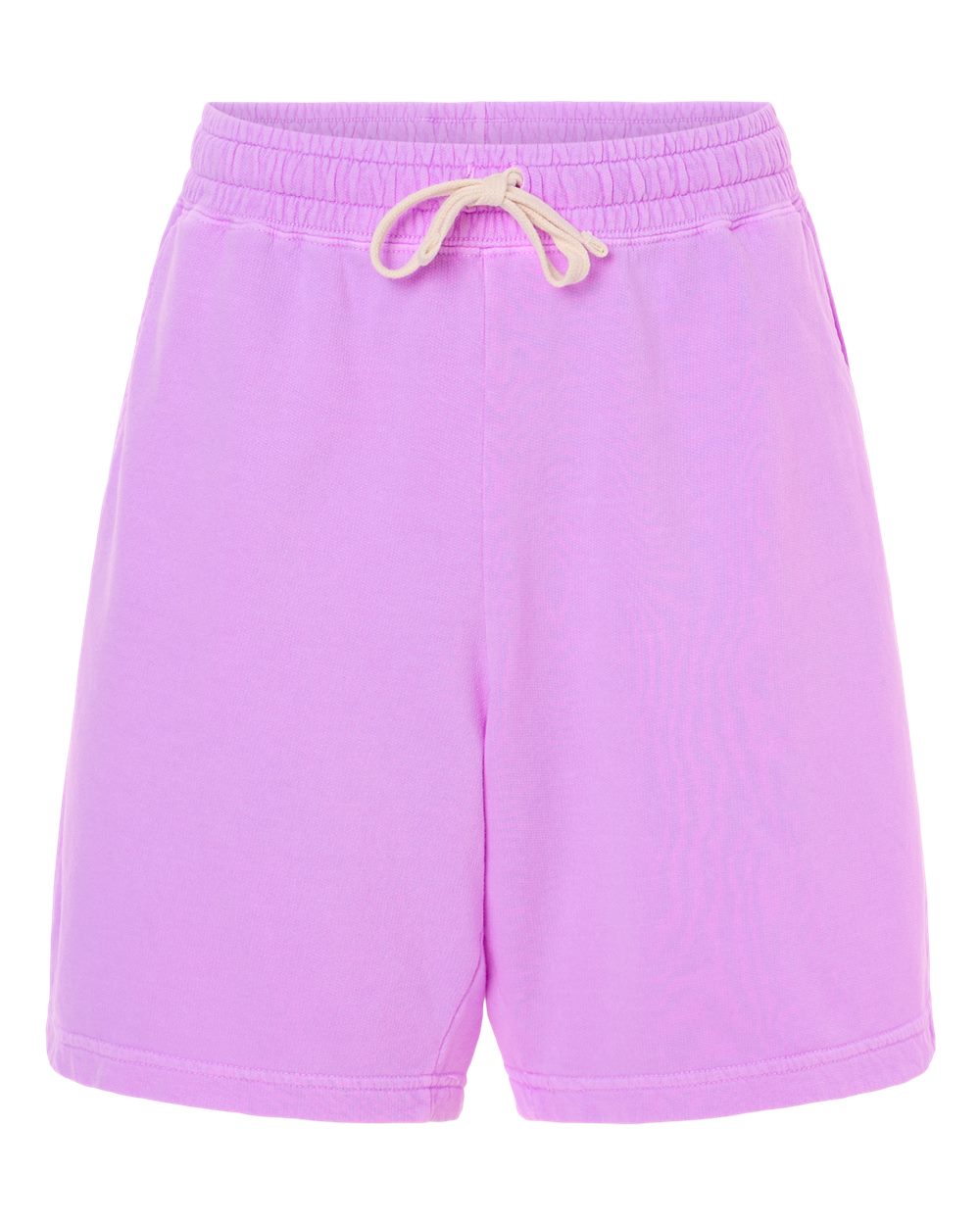 Comfort Colors Women’s Garment-Dyed Lightweight Sweat Shorts. 1468L - Neon Violet