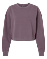 Comfort Colors Women's Garment-Dyed Mid-Length Crewneck Sweatshirt. 1566L - Dusk