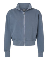 Comfort Colors Women's Garment-Dyed Full-Zip Jacket. 1570L - Blue Jean