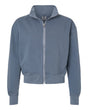 Comfort Colors Women's Garment-Dyed Full-Zip Jacket. 1570L - Blue Jean