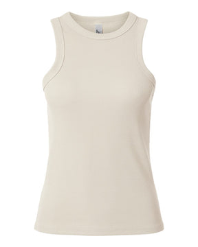 American Apparel Women's Baby Rib Fitted Tank. BR2101 - Bone