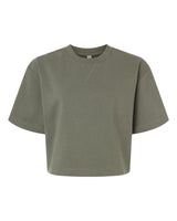 American Apparel Women's French Terry Mid-Length Boxy Top. FTCB0 - Lieutenant