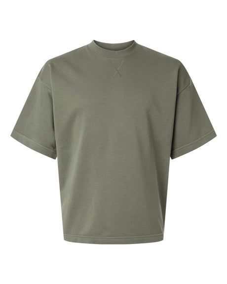 American Apparel Unisex French Terry Oversized Boxy Top. FTEX00 - Lieutenant