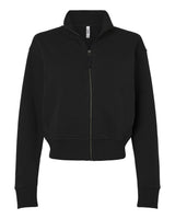 American Apparel Women's French Terry Full-Zip Jacket. FTJ00 - Black